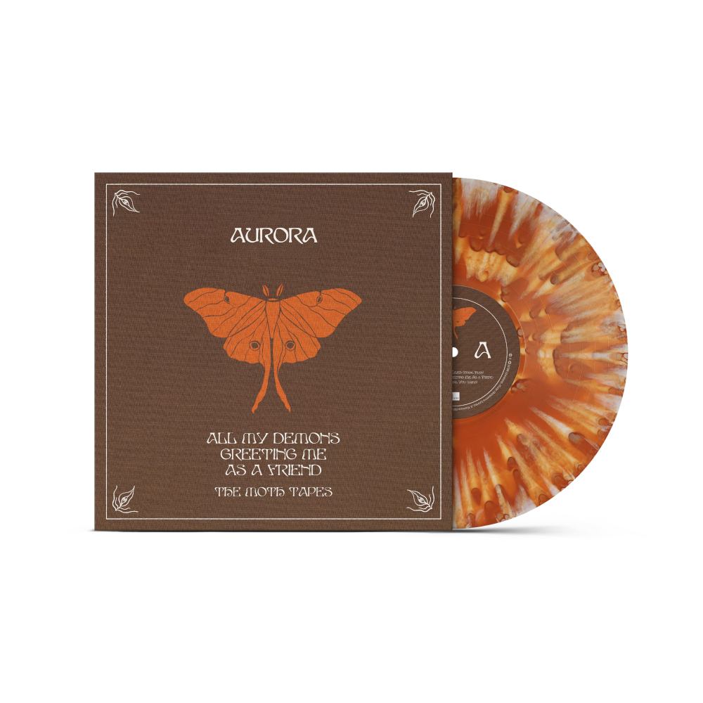 AURORA All My Demons Greeting Me As A Friend (The Moth Tapes) - Toffee Splatter Vinyl Vinyl 457853